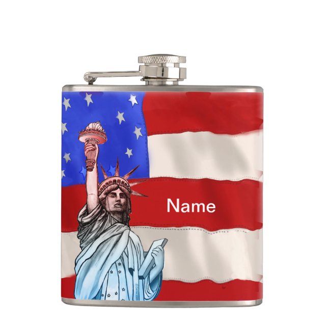 Celebrate Freedom Flask (Front)