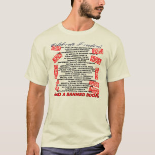 Celebrate Freedom!  Read a BANNED Book! (stamp) T-Shirt