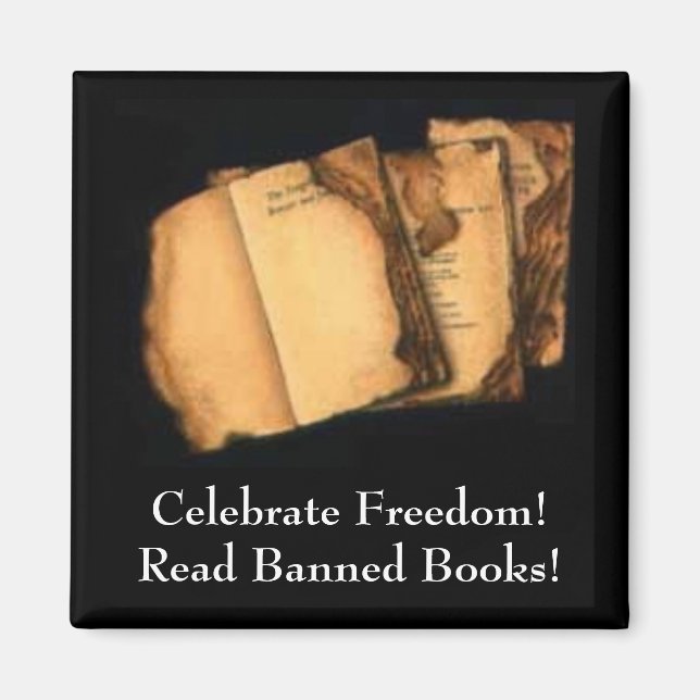 Celebrate Freedom!Read Banned Books! Magnet (Front)