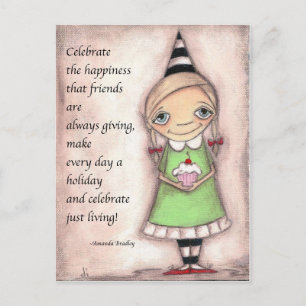 Celebrate Friends - Postcard