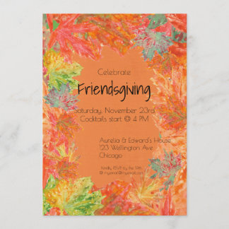 Celebrate Friendsgiving (Thanksgiving) Invitation