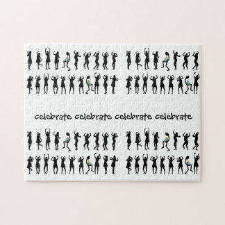 celebrate fun flower photo art jigsaw puzzle