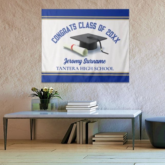 Celebrate! Graduation party wall Tapestry (Creator Uploaded)