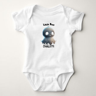 Celebrate Halloween with Cute 'Little Boo' Baby Bodysuit