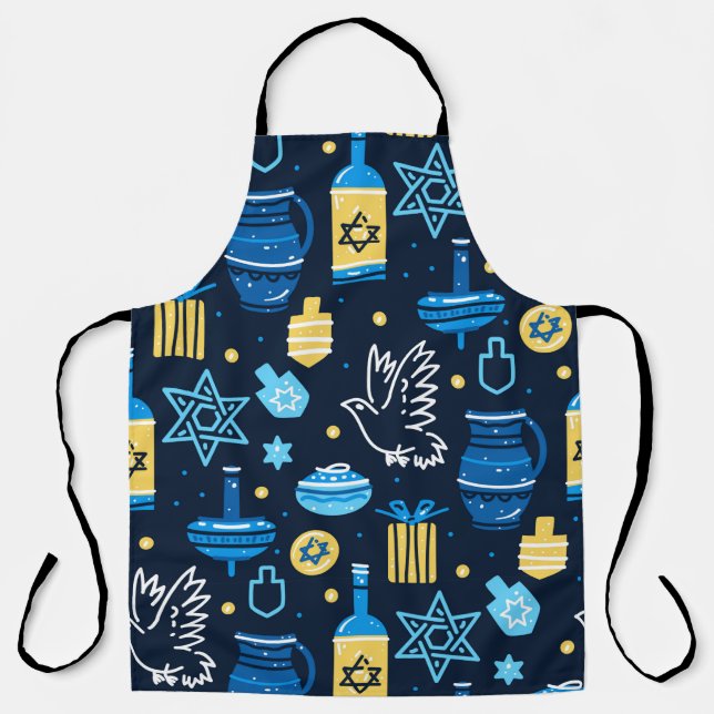 Celebrate Hanukkah Apron (Front)