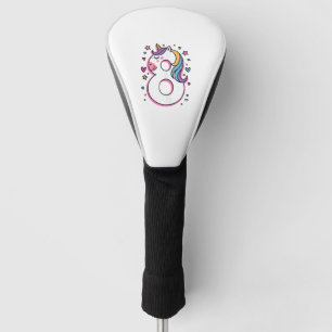 Celebrate Happy 8 Years Old Birthday Party For Gir Golf Head Cover