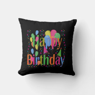 Celebrate Happy Birthday Cushion