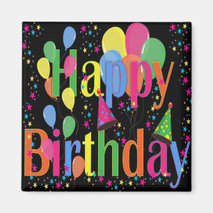 Celebrate Happy Birthday Magnet