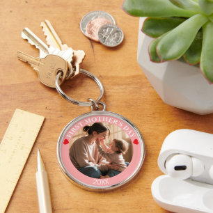 Celebrate Her Very First Mother’s Day with a Perso Key Ring