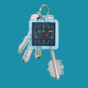 Celebrate Hispanic Heritage Month Design Key Ring