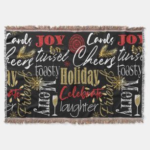 Celebrate Holiday Throw Blanket