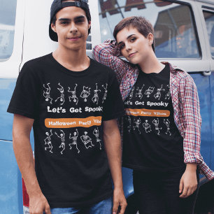 Celebrate in Style Lets Get Spooky Halloween Party T-Shirt