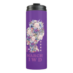 Celebrate international womens day 2025 empowering thermal tumbler
