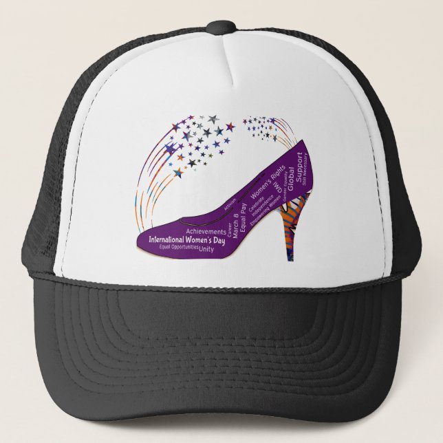 Celebrate International Women's Day Trucker Hat (Front)