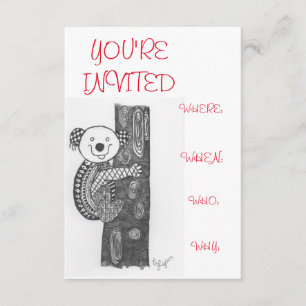 Celebrate invitation card