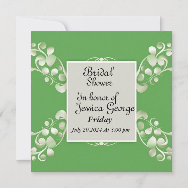 "Celebrate Jessica!" Invitation (Front)