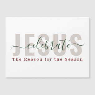 Celebrate Jesus, The Reason for Season Card