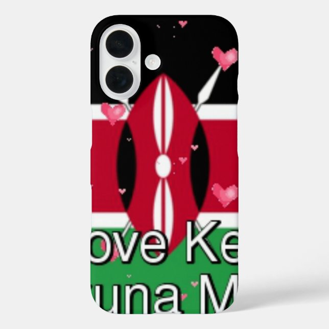 🇰🇪 Celebrate Kenya with Our iPhone Cases & Cover (Back)