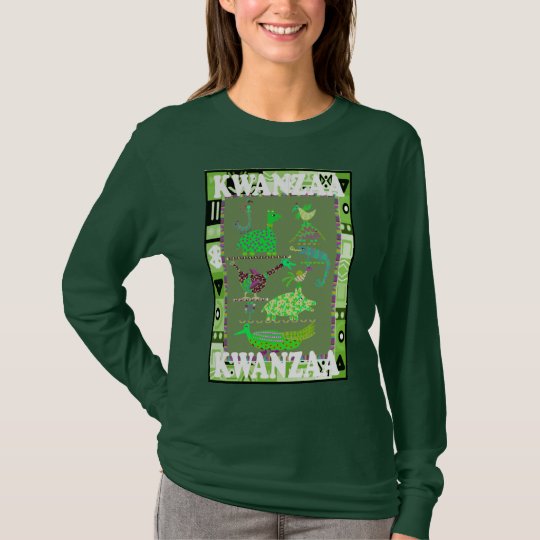 Celebrate Kwanzaa,animals of africa T-Shirt