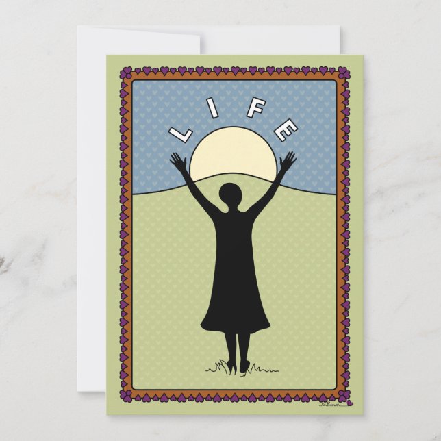 Celebrate Life_A_Flat Card 5"x7" (Front)