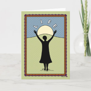 Celebrate Life A_Greeting Card