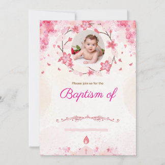 Celebrate Life and Faith with a Special Baptism Invitation