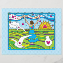 Celebrate Life_Flat Paper Sheet 11"x8.5"