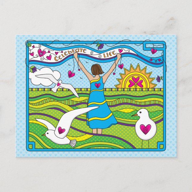 Celebrate Life_ Postcard (Front)