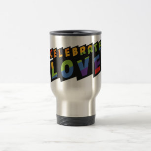 Celebrate Love custom mugs