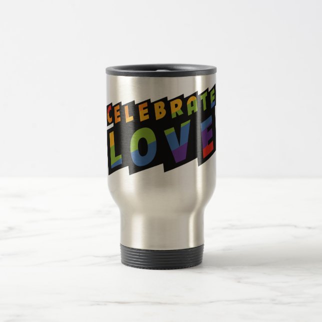 Celebrate Love custom mugs (Center)