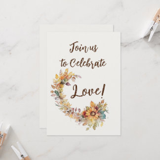 Celebrate Love Invitation