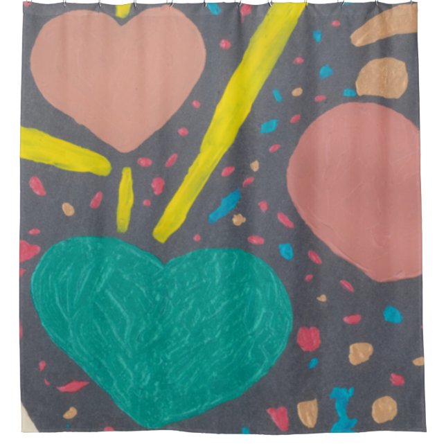 Celebrate Love Shower Curtain (Front)