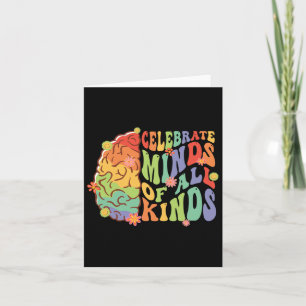 Celebrate Minds Of All Kinds Autism Awareness Card
