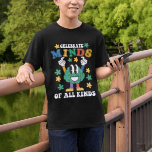 Celebrate Minds Of All Kinds Mental Health Matters T-Shirt