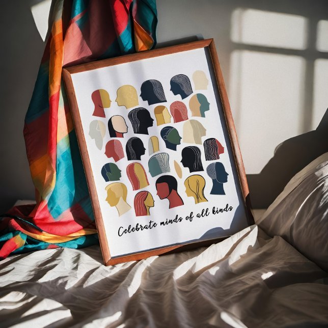 Celebrate Minds of All Kinds  Poster (Creator Uploaded)