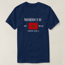 Celebrate Moroccan Pride with Vibrate Flag T-Shirt