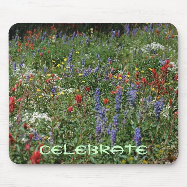 Celebrate Mouse Mat (Front)