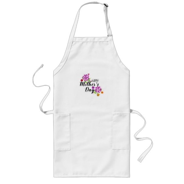 Celebrate Mum & Joy: Happy Mother's Day Collection Long Apron (Front)