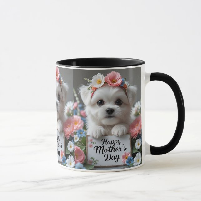 Celebrate Mum with Love – Happy Mother's Day Mug (Right)