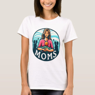 Celebrate Mum with 'Moms Make a Difference' Women T-Shirt