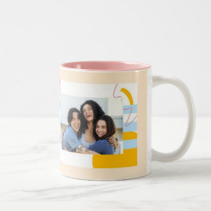 Celebrate National Hugging Day with a Heartwarming Two-Tone Coffee Mug