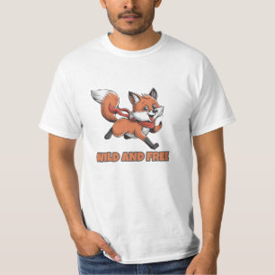 Celebrate Nature with Fox Art T-Shirt