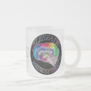 Celebrate Neurodiversity Monogrammed Mug