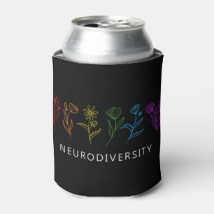 Celebrate Neurodiversity with this great rainbow f Can Cooler