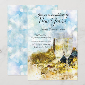 Celebrate New Year's Eve Party Invitation
