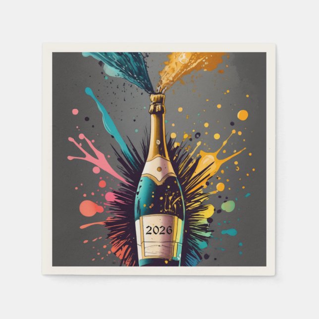 Celebrate NYE  Napkin (Front)