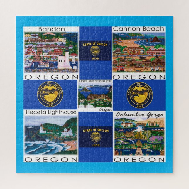 Celebrate Oregon Puzzle 1 (Vertical)