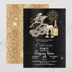 Celebrate our annual cristmas party with company invitation