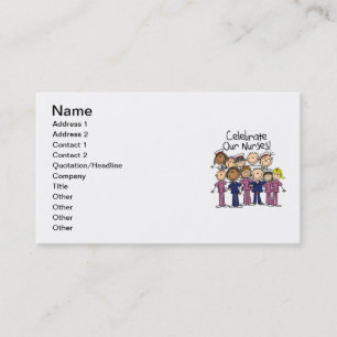 Celebrate Our Nurses Business Card