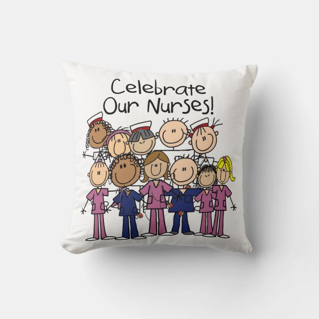 Celebrate Our Nurses Cushion (Front)